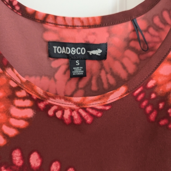 Toad & Co Sunkissed Tank, Size Small - Picture 3 of 5